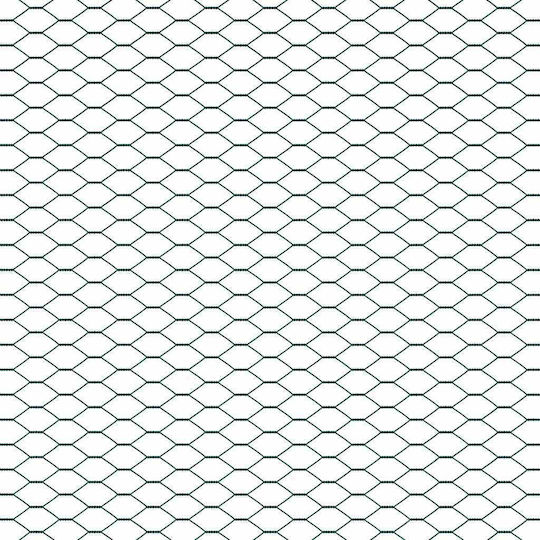 vidaXL Material pentru Împrejmuire Grădină din Oțel 50x50buc 1buc Green