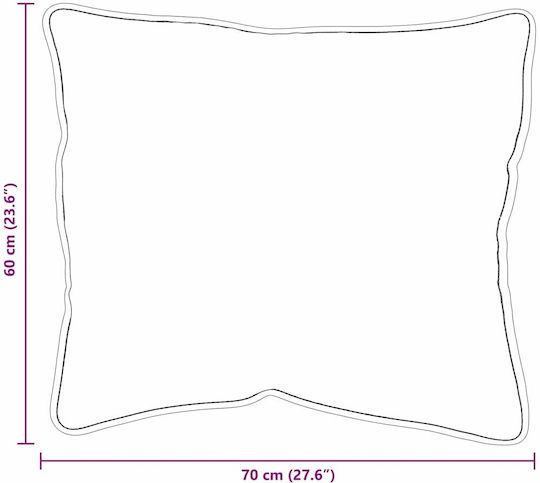 vidaXL Παπλωματοθήκη Ξενοδοχείου Polycotton 240x220εκ. 3τμχ