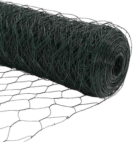 vidaXL Plasă de sârmă Module Verde 0.5x50m