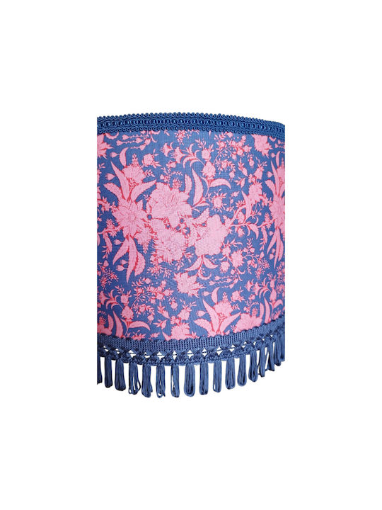 Oxygen Fouxia Ceiling Light Blue with E27 Socket 35x20cm