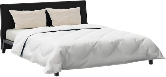 vidaXL Kingsize-Hoteldecke Weiß 260x220cm 3Stück