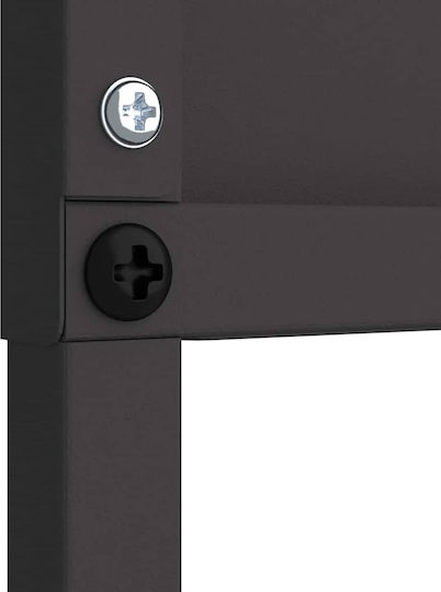 Vidaxl Διακοσμητική Πλάκα Κήπου Μαύρο 32 X 140 Εκ