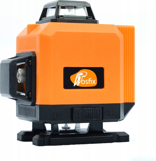 Rosfix Selbstnivellierend Linear Laser-Wasserwaage Grüner Strahl 3.7V mit Arbeitsbereich 3.5m