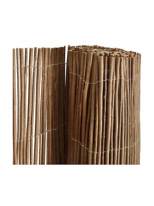 vidaXL Bamboo Fencing Bamboo with Whole Wood 1.2x3m