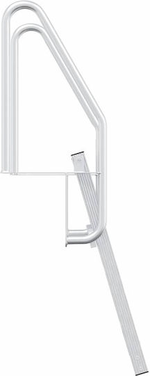 vidaXL 3 Steps Boat Ladder