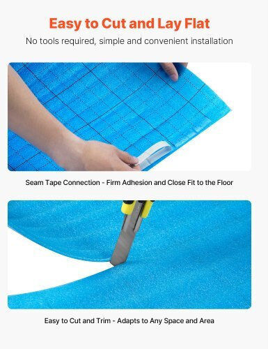 Vevor Πλαστικό Δάπεδο 3mm σε Ρολό