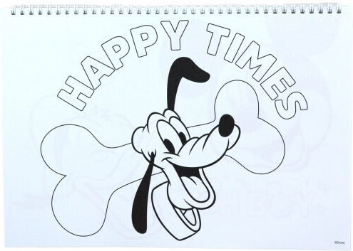 Gim A4 Zeichenblöcke Selbstklebende Mickey Cook 40 Stück 23x33cm