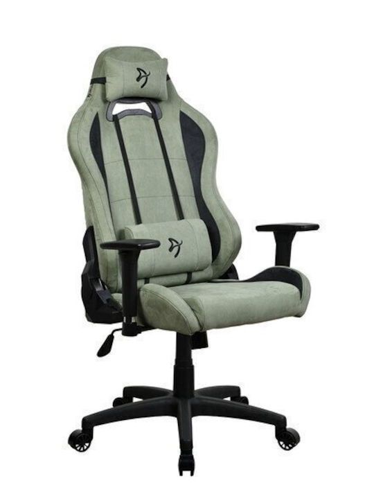 Arozzi Torretta Supersoft Fabric Gaming Chair with Adjustable Arms Black / Red