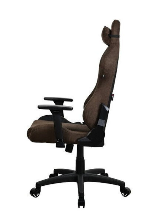 Arozzi Torretta Supersoft Gaming Stuhl mit verstellbaren Armlehnen Braun