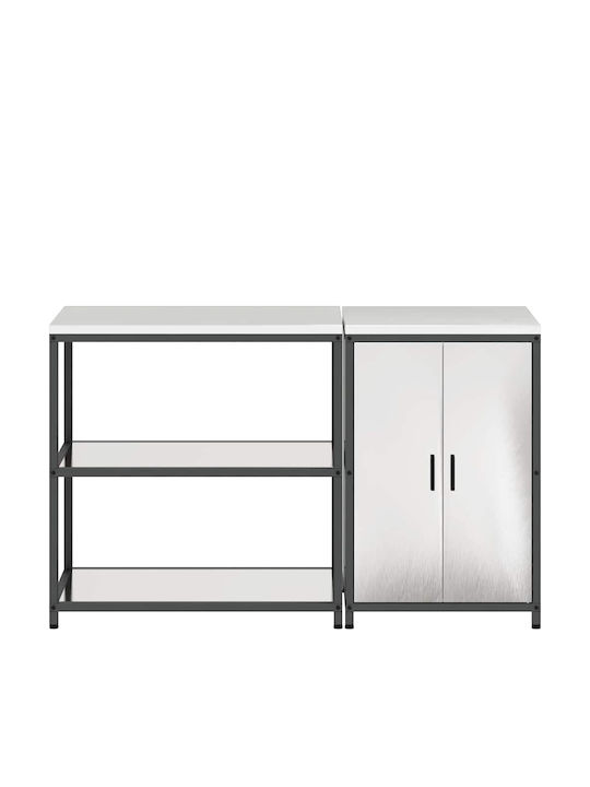 Епидапедно Кухненско Гарнитурно Бяло 150x50x92см