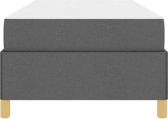 Kinderbett Klassisch Einzeln Gray für Matratze 90x200cm