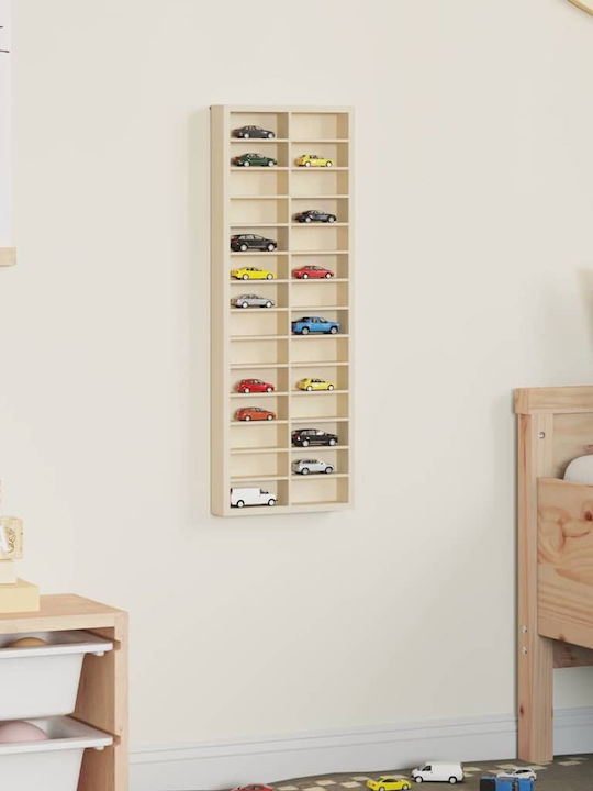 Kids Wall Mount Shelf Brown 21x4.5x59cm