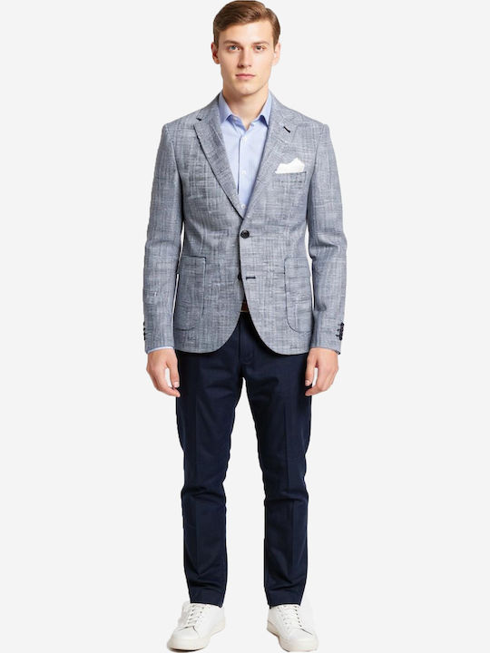 Men's Suit Jacket Light Blue