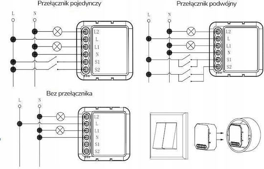 Smart Switch Dimmer Wi-Fi