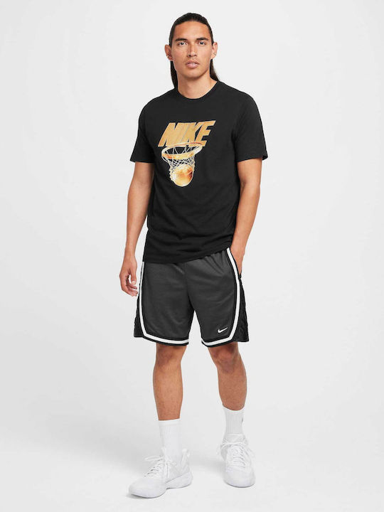 Dri-Fit Спортна тениска Черен