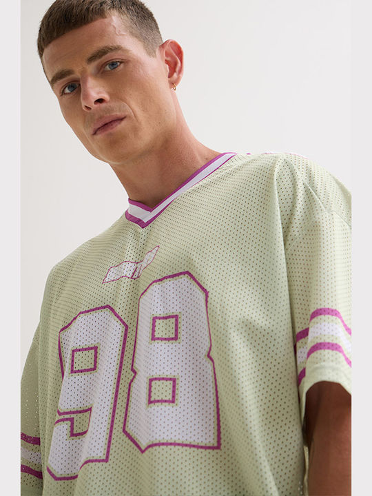 Αθλητικό T-shirt Mint Green