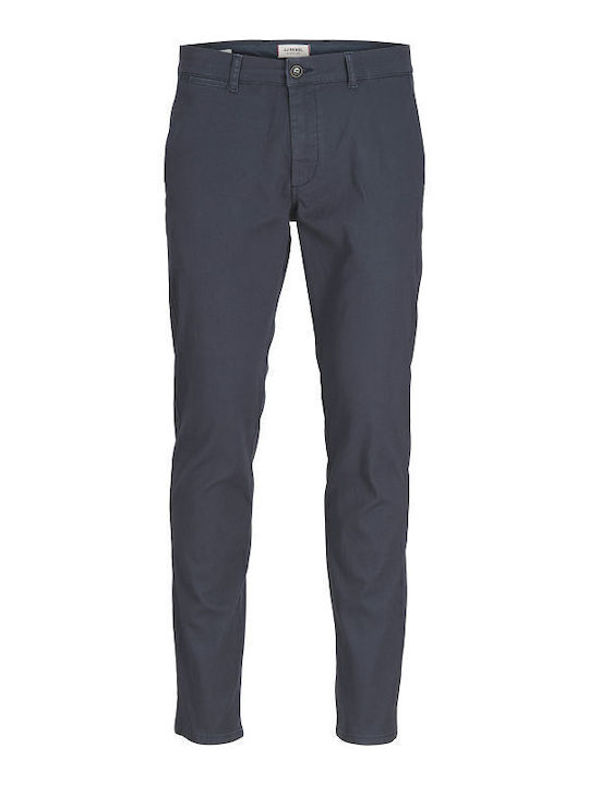 Trousers in Slim Fit Blue