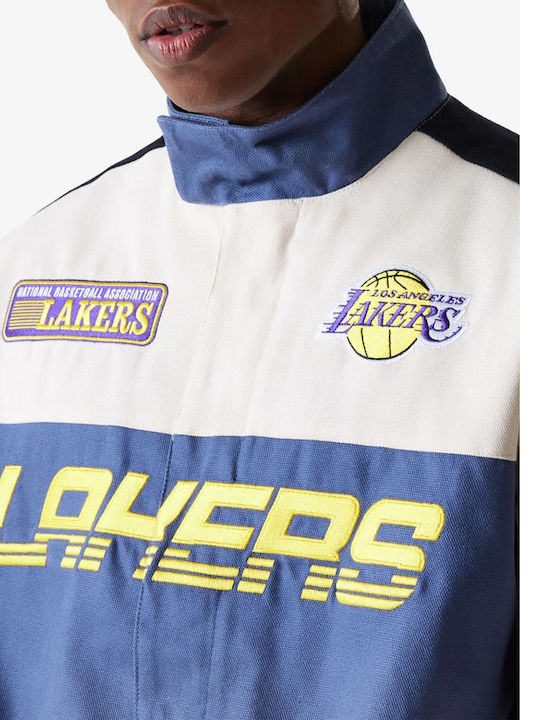 La Lakers Nba Jacket Blue