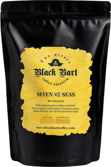 Black Bart Coffee Καφές Espresso Seven Seas σε Κόκκους 1x250gr