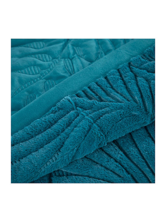 Anna Riska Duvet Cover Queen 220x240cm Lucia 3 Lake Blue 220 GSMGsm