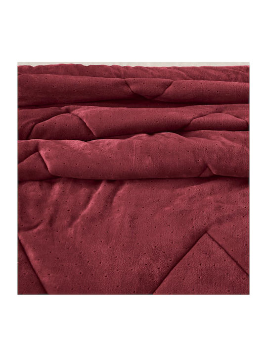 Guy Laroche Duvet Cover Queen 240x260cm Drops Wine 660 GSMGsm