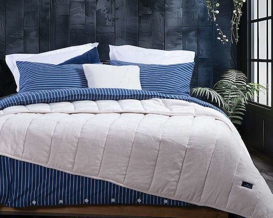 Nef-Nef Homeware Комбинирано одеяло Куинсайз 220x240бр Nau Coast Сив 250 г/м²Gsm