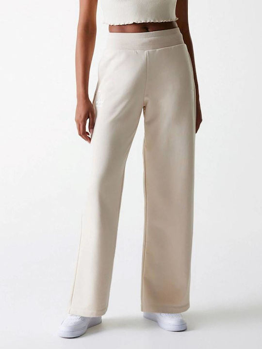 New Era Sweatpants Light Beige