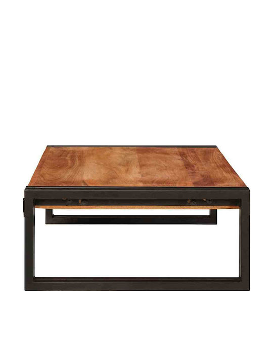 vidaXL Επιδαπέδια Ραφιέρα Μπάνιου Ξύλινη 80x50x23cm Καφέ