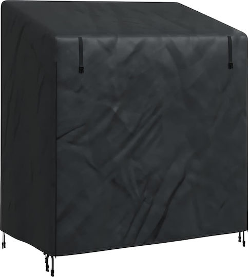 vidaXL Waterproof Garden Swing Cover Black 135x100x165cm