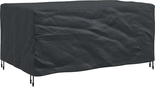 vidaXL Waterproof Dining Table Cover Black 170x100x70cm
