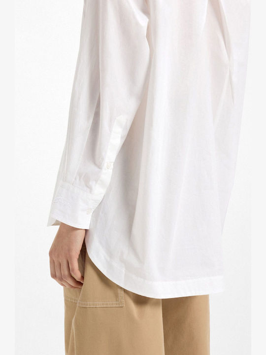 Women's Long Sleeve Shirt White