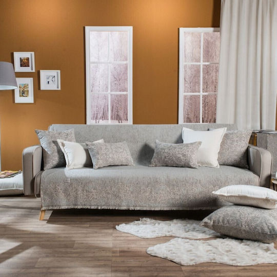 Teoran Solid Ριχτάρι Διθέσιου Καναπέ Chenille 180x250εκ. 308 52010521