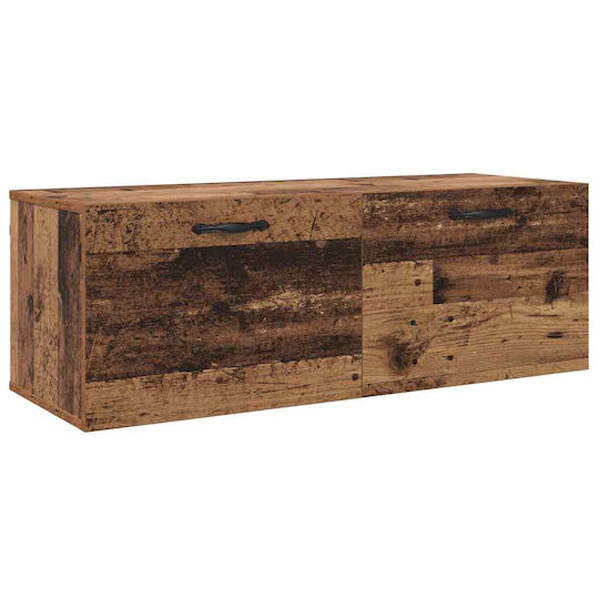 vidaXL Ντουλάπι Μπάνιου 100x36.5x35cm Καφέ