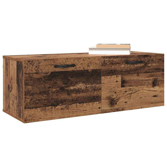 vidaXL Ντουλάπι Μπάνιου 100x36.5x35cm Καφέ