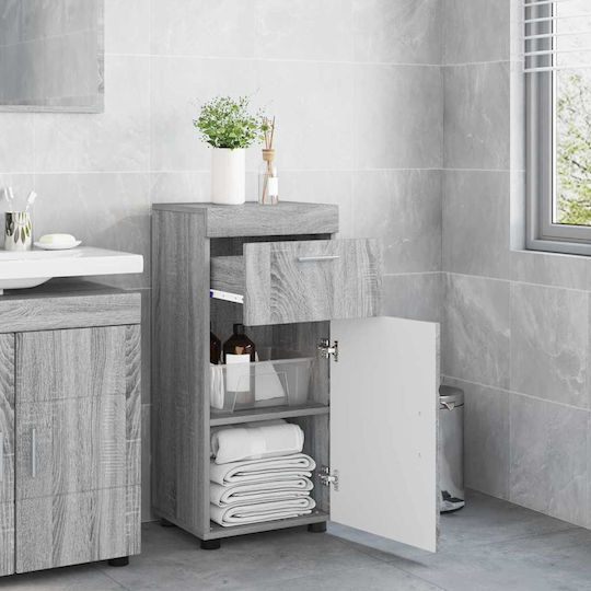 vidaXL Badezimmerschrank B37xT31.5xH82cm Sonoma