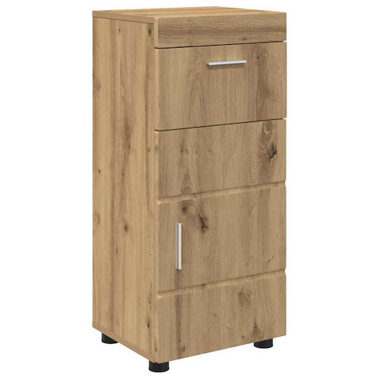 vidaXL Badezimmerschrank B37xT31.5xH82cm Eiche