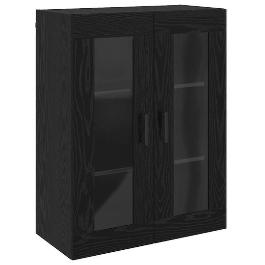 vidaXL Badezimmerschrank B69.5xT34xH90cm Schwarz