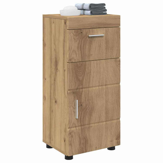 vidaXL Badezimmerschrank B37xT31.5xH82cm Eiche