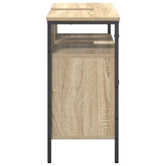 vidaXL Ντουλάπι Μπάνιου 60x30x60cm Καρυδί