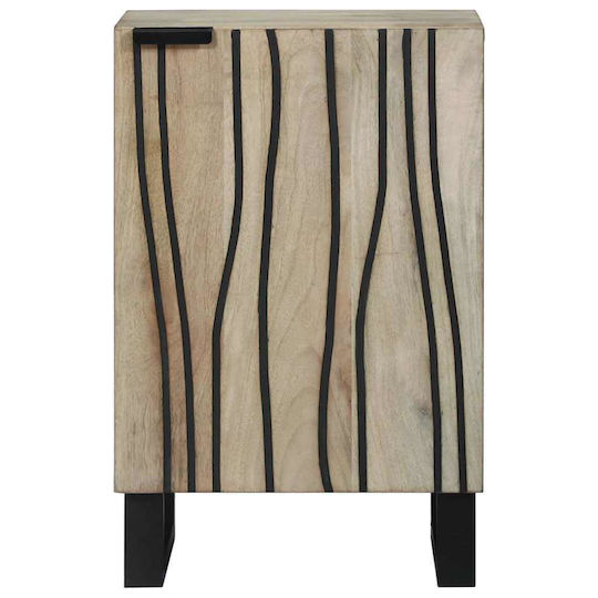 vidaXL Ντουλάπι Μπάνιου 38x33.5x58cm Καφέ