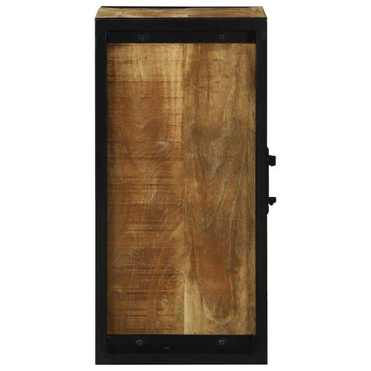 vidaXL Wood Bathroom Cabinet L40xW30xH60cm Brown