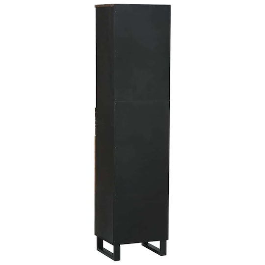vidaXL Ντουλάπι Μπάνιου 38x33x160cm Καφέ