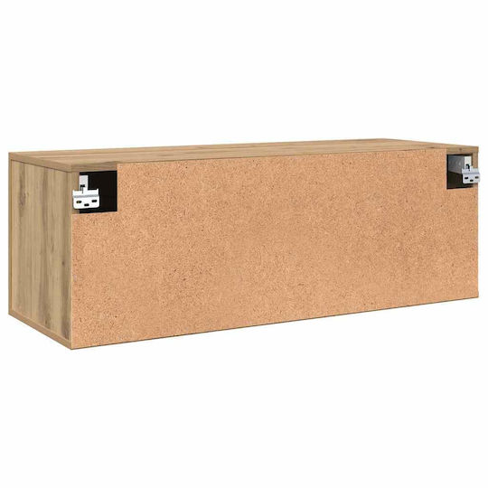 vidaXL Ντουλάπι Μπάνιου 100x36.5x35cm Δρυς