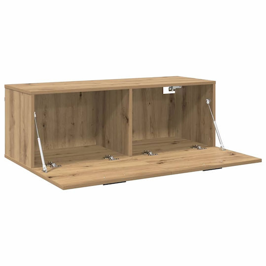 vidaXL Ντουλάπι Μπάνιου 100x36.5x35cm Δρυς