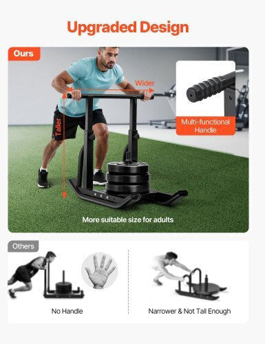 Vevor Power Sled 16.85kg SZXQHS12YCTXPNCFL001V0