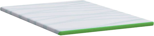 vidaXL Topper Extra-dublu Spumă 160x200x6buc