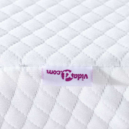 vidaXL Mattress Topper Double Polyester 140x190x5cm