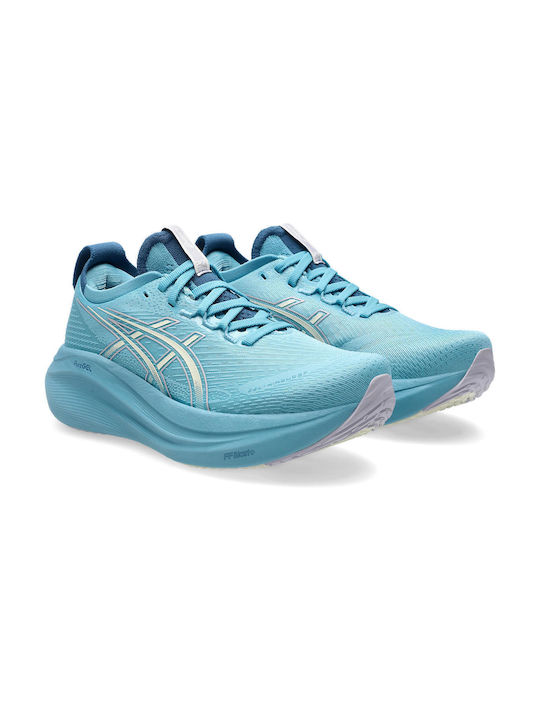 Gel-Nimbus 27 Women's Running Sport Shoes Grn / Wht