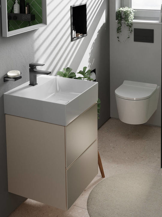 Hansgrohe Λεκάνη Κρεμαστή με Καζανάκι Χωρίς Κάλυμμα