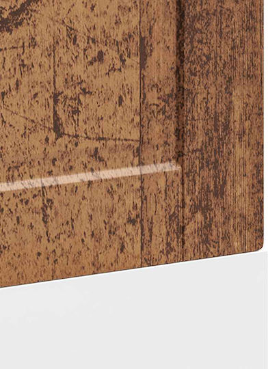 Porto Old Wood Dishwasher Panel 60x1.5x67 cm Old Wood 854145